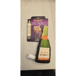Meowijuana "Get Toasted" Champagne Bottle Refillable Catnip Toy